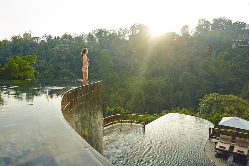 Bể bơi sâu nhất thế giới tại The Ubud Hanging Gardens Hotel