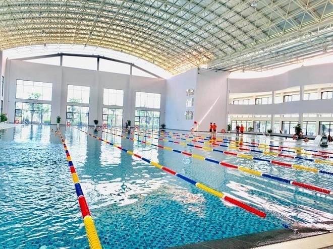 Bể bơi Thanh Hà- Bể bơi có diện tích lớn nhất Hà Đông