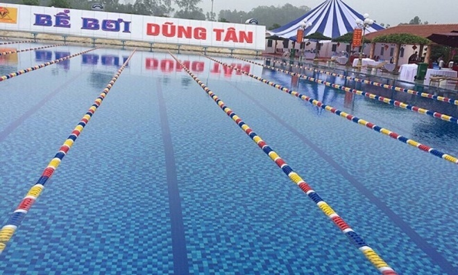 Cơ sở vật chất tại Bể bơi Dũng Tân