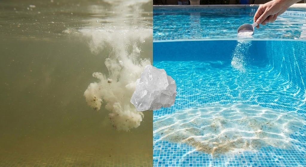 Cách dùng phèn chua làm trong nước