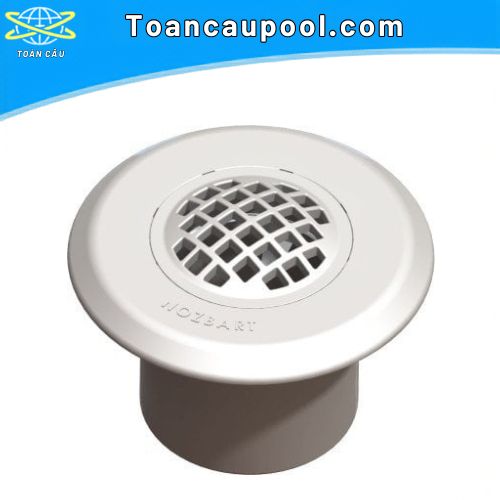 Đầu trả đáy bể bơi có lưới chắn