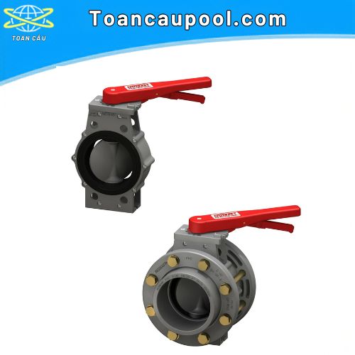 Van bướm tay gạt UPVC Nozbart