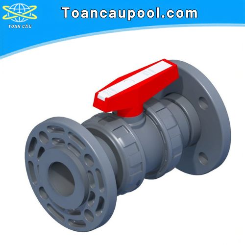 Van bi mặt bích UPVC